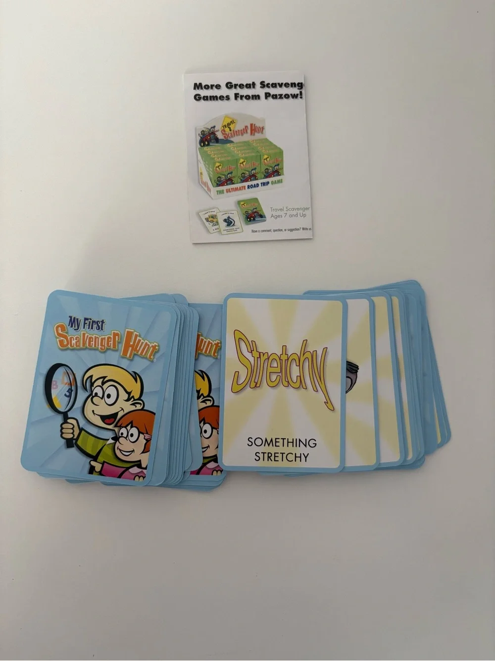 My First Scavenger Hunt Kids Game - Blue ages 3 to 5